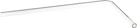 Alphacool HardTube Borosilikatglas Rohr 90°, 40/20cm 16/11mm, klar
