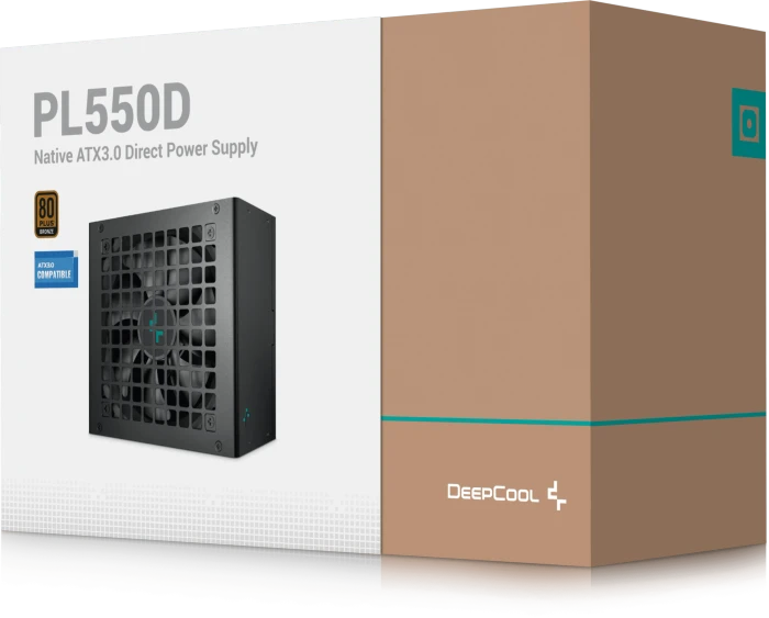 DeepCool PL-D Series PL550D schwarz 550W, ATX 3.0