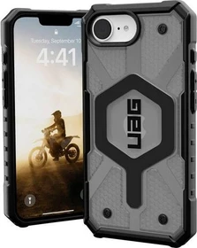 UAG Pathfinder Clear Case für Apple iPhone 16e Ash