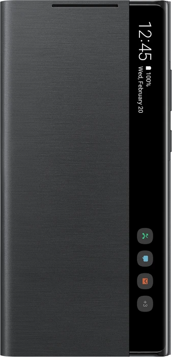 Samsung Clear View Cover für Galaxy Note 20 mystic black