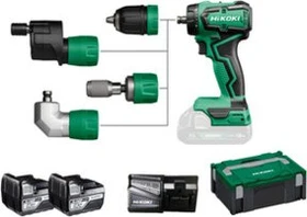 Hikoki DS18DDQWSZ Akku-Bohrschrauber inkl. Koffer + 2 Akkus 5.0Ah