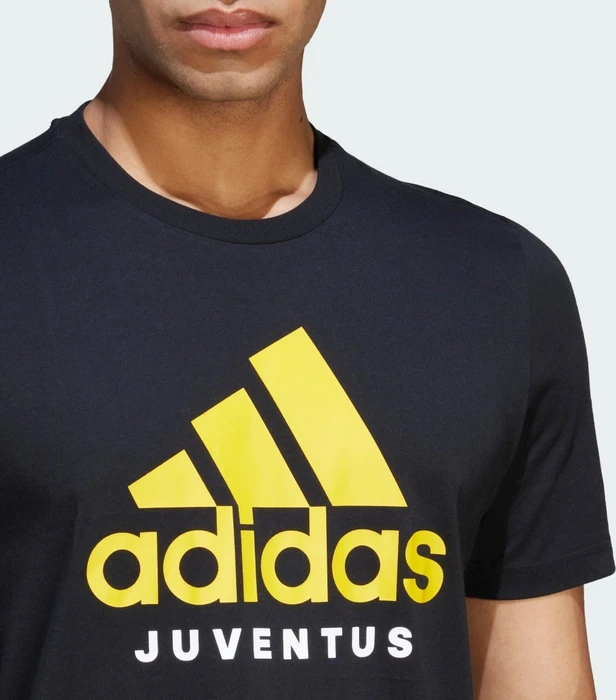 adidas Juventus Turin DNA Graphic T-Shirt kurzarm schwarz (Herren)