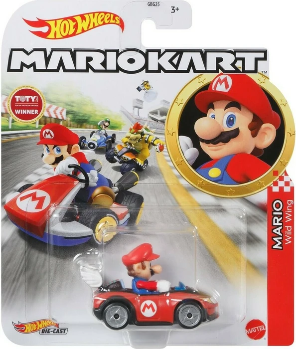 Mattel Hot Wheels Mario Kart Mario