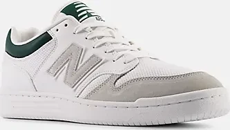 New Balance 480 white/nightwatch green (Herren)