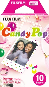 Fujifilm instax mini Sofortbildfilm Candy Pop, 10 Aufnahmen