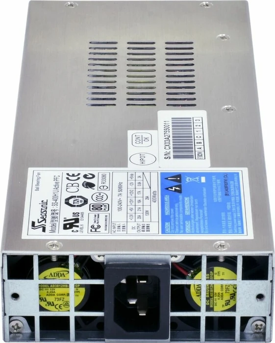 Seasonic 400W, 1HE-Servernetzteil
