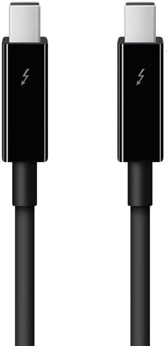 Apple Thunderbolt Kabel, schwarz, 0.5m (verschiedene Markenbezeichnungen)