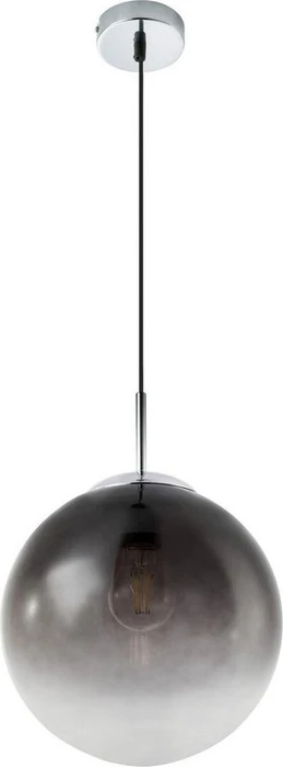 Globo Varus Hängeleuchte 25cm 1-flammig chrom/grau