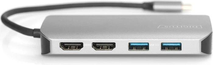 Digitus USB-C Docking Universal Docking Station 8-Port, USB-C 3.0 [Stecker]