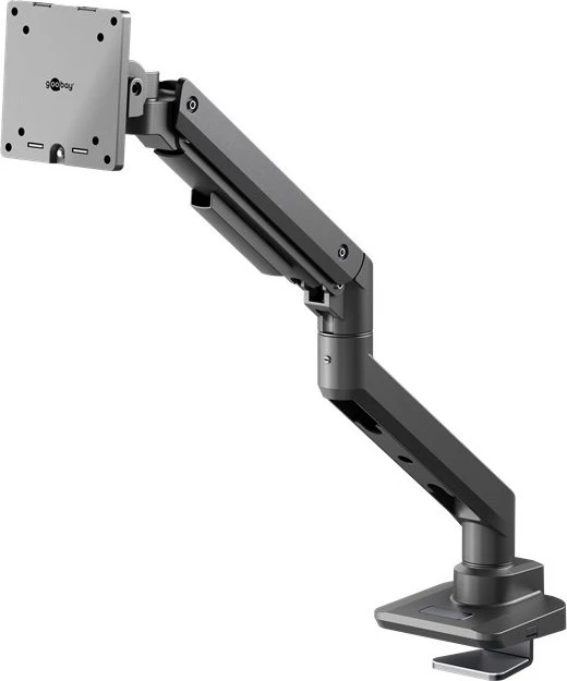 Wentronic Goobay Single-Monitorhalterung Gaming mit Gasdruckfeder