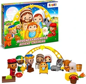 Craze Spielkrippe Adventskalender