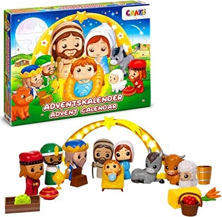 Craze Spielkrippe Adventskalender
