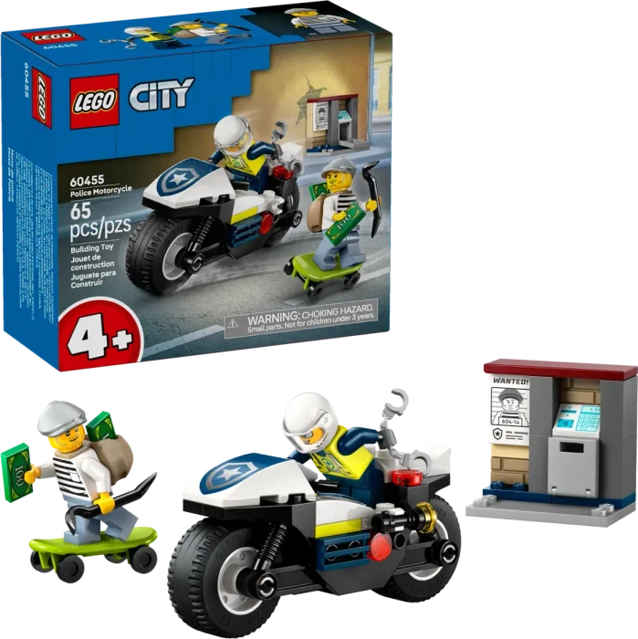 LEGO City - Verfolgungsjagd mit dem Polizeimotorrad