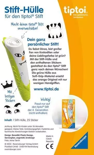Ravensburger tiptoi Stifthülle grün 4. Generation