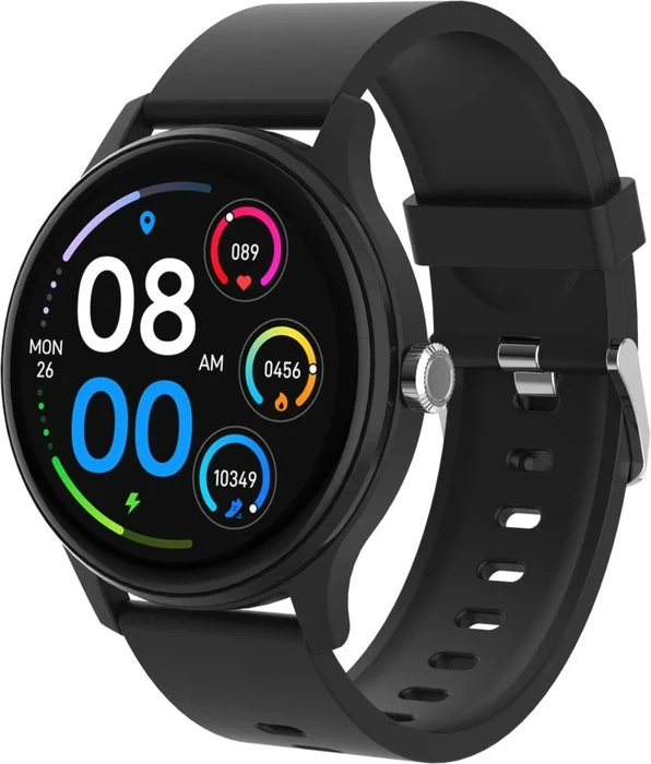 PEAQ PSW 100-BK Smartwatch schwarz