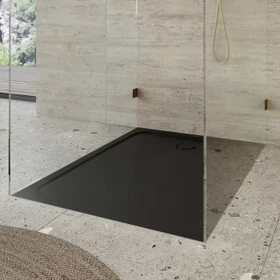 Kaldewei Cayonoplan 2263-1 Duschwanne 90x120cm, schwarz matt100