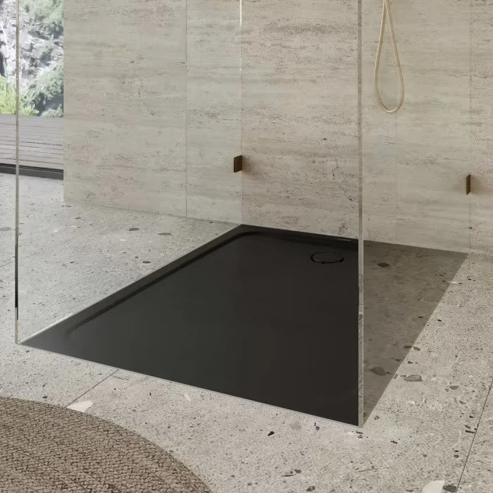 Kaldewei Cayonoplan 2263-1 Duschwanne 90x120cm, schwarz matt100