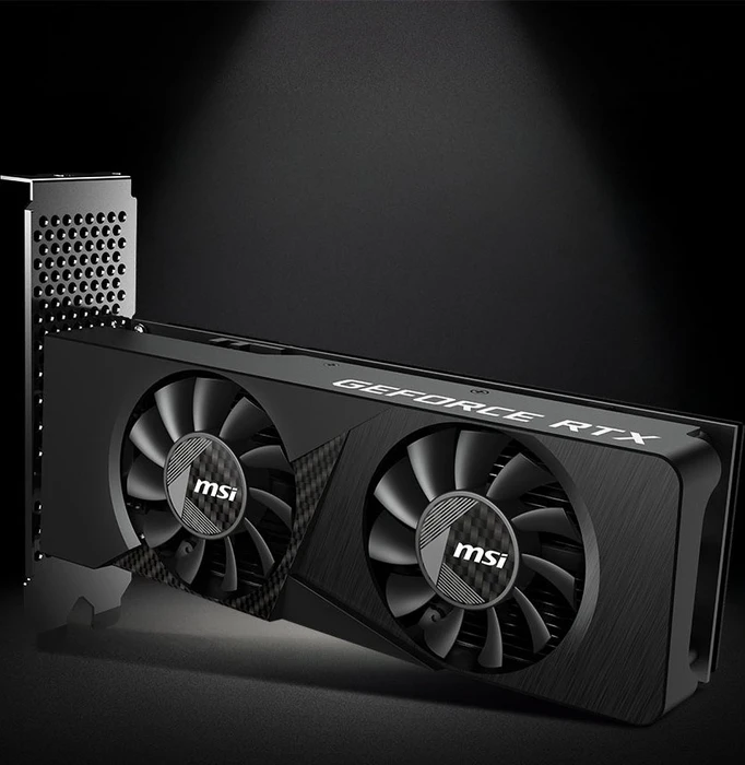 MSI GeForce RTX 3050 LP E 6G OC, 6GB GDDR6, 2x HDMI, DP