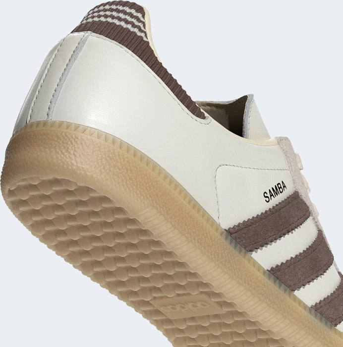 adidas Samba OG cloud white/earth strata/gum