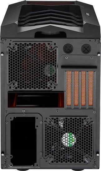 AeroCool Xpredator Cube Orange Edition, Acrylfenster