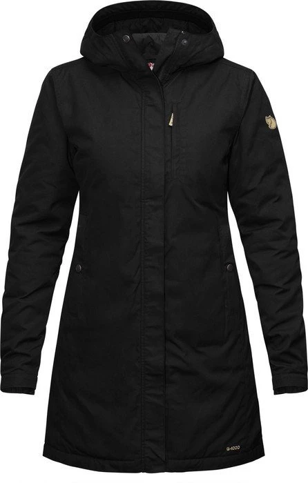 Fjällräven Kiruna Padded Funktionsmantel schwarz (Damen)