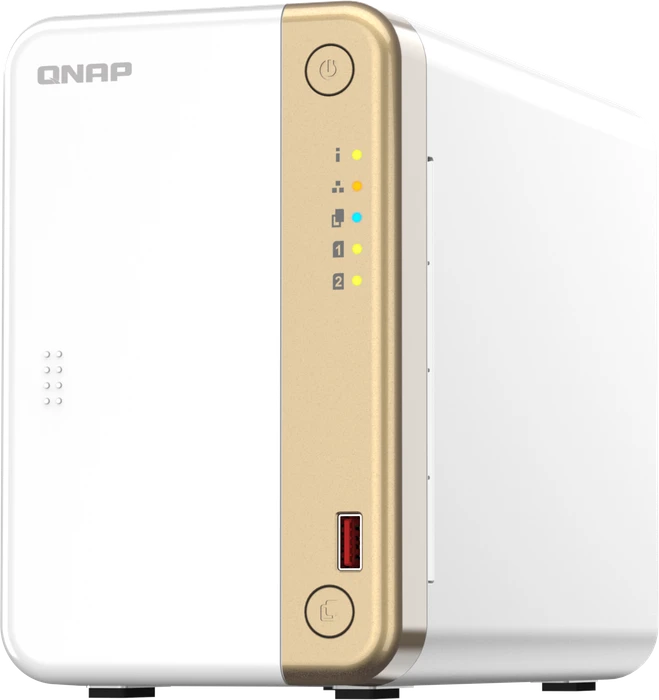 QNAP Turbo Station TS-262-4G, 4GB RAM, 1x RJ-45 2.5GBase-T, 2x USB-A 3.1