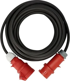 Brennenstuhl Strom Verlängerungskabel 32 A Schwarz 10 m H07RN-F 5G 4 mm²