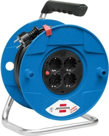 Brennenstuhl Garant ST 240 Kabeltrommel, Schuko auf 4x Schuko, 25m, IP20, H05VV-F 3G1,5