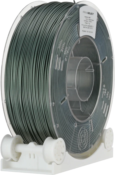 PrimaCreator PrimaSelect Metal-Shine ABS, grün, Spule, 1.75mm, 1.00kg