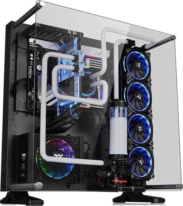 Thermaltake Core P5 TG Ti, grau, Glasfenster