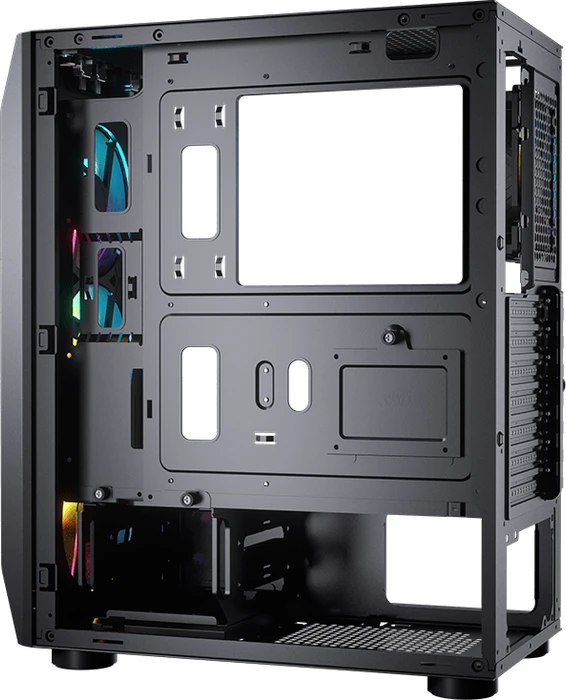 Cougar MX410-G RGB, Glasfenster