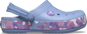 Crocs Toddler Crocband Glow Confetti Band Clog blue haze/multi (Junior)