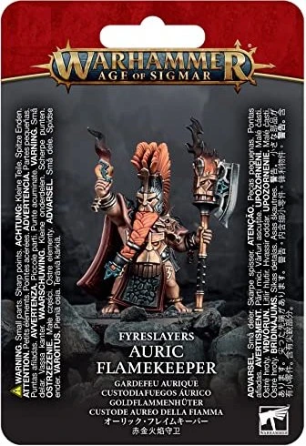 Games Workshop Warhammer Age of Sigmar - Fyreslayers - Auric Flamekeeper