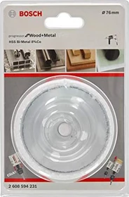 Bosch Professional BiM Progressor for Wood and Metal Lochsäge, 76mm, 1 Stück