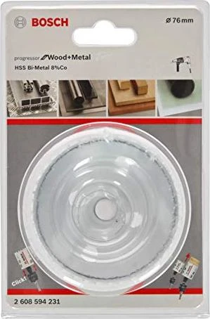 Bosch Professional BiM Progressor for Wood and Metal Lochsäge, 76mm, 1 Stück