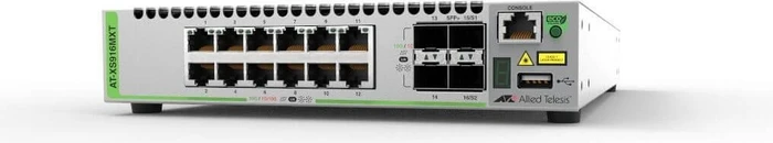 Allied Telesis CentreCOM XS900MX Desktop 10G Managed Switch, 12x RJ-45, 4x SFP+