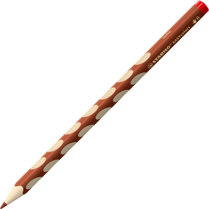 STABILO EASYcolors Buntstift hellbraun, Rechtshänder, 12er-Pack