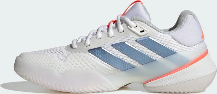 adidas Barricade 14 cloud white/halo blue/beam orange (Damen)