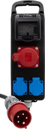 Brennenstuhl Portabler Stromverteiler BSV P, 3-fach, 2m, schwarz