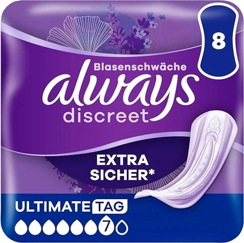 Always Discreet Ultimate Tag Hygieneeinlage