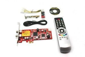 TBS DVB-S2 Dual Tuner TV Card, low profile