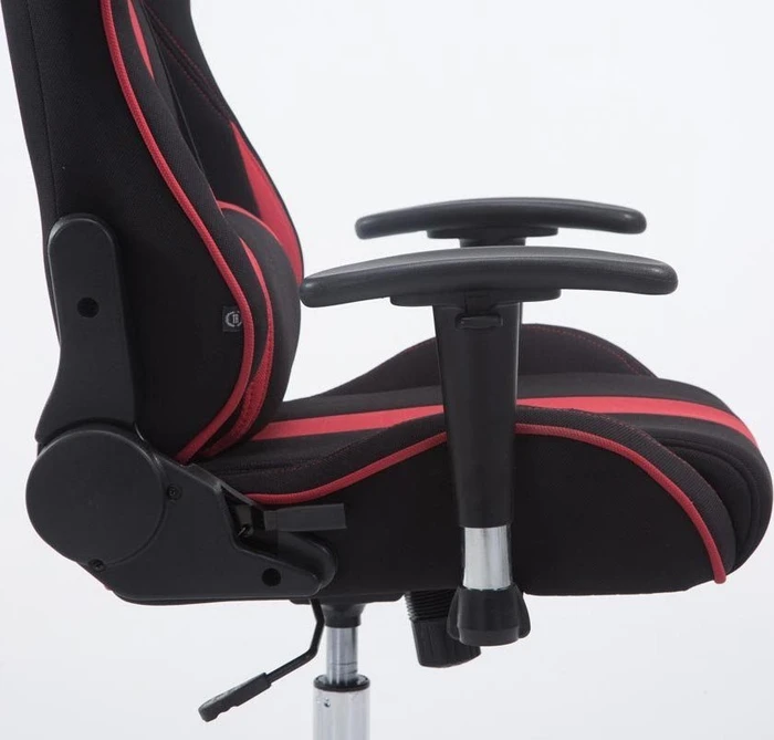 CLP Racing Limit V2 Stoff Gamingstuhl, schwarz/rot