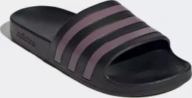 adidas Aqua Adilette core black/matt purple (Damen)