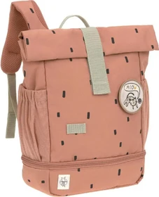 Lässig Rolltop Happy Prints karamell Kindergartenrucksack