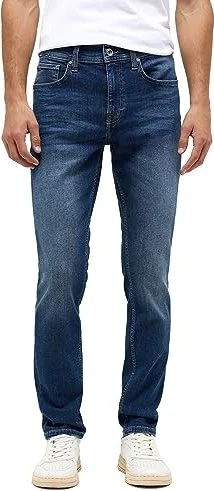 Mustang Orlando Slim mit Waschung Jeans blau (Herren)