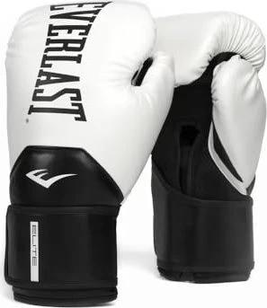 Everlast Elite 2 Boxhandschuhe weiß/schwarz