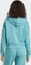 adidas Essentials 3-Streifen French Terry Hoodie powder teal/white (Damen) Vorschaubild
