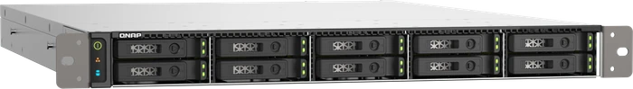 QNAP QuTS hero TS-h1090FU-7232P-64G, 64GB RAM reg ECC, 2x SFP28 25Gb/s, 2x RJ-45 2.5GBase-T, 1HE