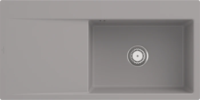 Villeroy & Boch Subway Style 60 flat flächenbündig Becken rechts fossil