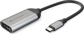 Hyper HyperDrive USB-C to 8K 60Hz/4K 144Hz, USB-C 3.1 [Stecker] (HD-H8K-GL)